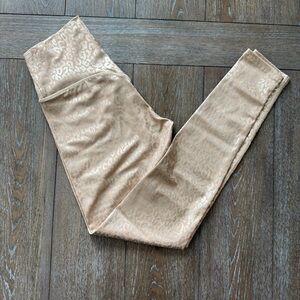 BuffBunny Beige Leopard Print Leggings